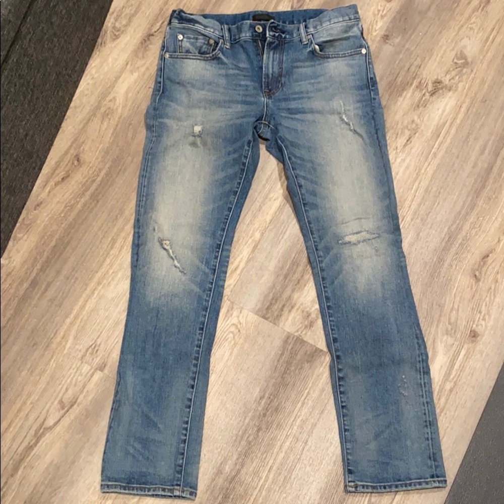 Uniqlo Men’s Slim Fit Jeans 32x31 Light Blue